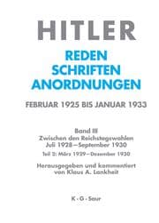 Cover von März 1929 - Dezember 1929