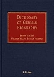 Cover von Dictionary of German biography. Complete