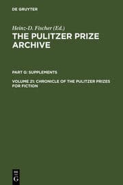 Cover von Chronicle of the Pulitzer Prizes for Fiction