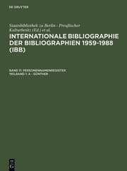 Cover von A - Günther