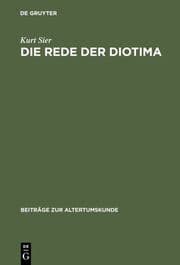 Cover von Die Rede der Diotima