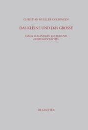 Cover von Das Kleine und das Große