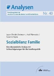 Cover von Sozialbilanz Familie