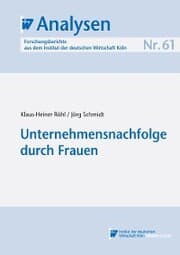 Cover von Unternehmensnachfolge durch Frauen