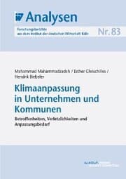 Cover von Klimaanpassung in Unternehmen und Kommunen