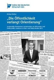 Cover von Die Öffentlichkeit verlangt Orientierung
