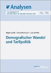 Cover von Demografischer Wandel und Tarifpolitik
