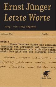 Cover von Letzte Worte