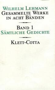 Cover von Gesammelte Werke in acht Bänden / Sämtliche Gedichte