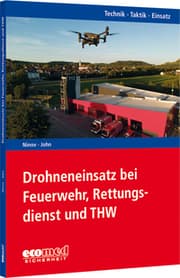 Cover von Drohneneinsatz bei Feuerwehr, Rettungsdienst und THW