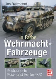 Cover von Wehrmacht-Fahrzeuge in Farbe