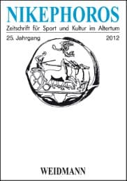 Cover von Nikephoros - Zeitschrift für Sport und Kultur im Altertum