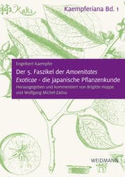 Cover von Der 5. Faszikel der 'Amoenitates Exoticae' - die japanische Pflanzenkunde