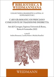 Cover von LArs grammatica di Prisciano come fonte di tradizione indiretta