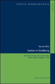 Cover von Sueton in Straßburg