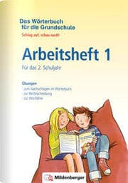 Cover von Das Wörterbuch für die Grundschule - Arbeitsheft 1, Für das 2. Schuljahr
