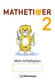 Cover von Mathetiger 2 - Arbeitsplan zur Heftausgabe (VPE 10)