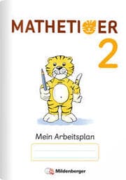 Cover von Mathetiger 2 - Arbeitsplan zur Buchausgabe (VPE 10)