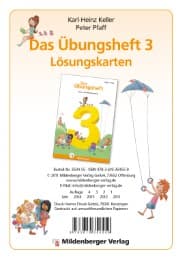 Cover von Das Übungsheft Mathematik 3 - Lösungskarten zur Selbstkontrolle