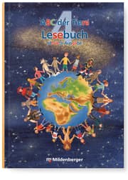 Cover von ABC der Tiere 4 - Lesebuch, silbierte Ausgabe
