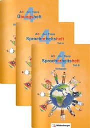 Cover von ABC der Tiere 4 - Spracharbeitsheft Kompakt
