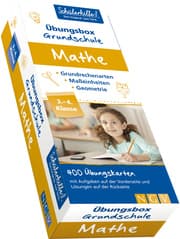 Cover von Mathe Übungsbox Grundschule, 3. + 4. Klasse