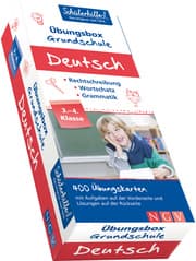 Cover von Deutsch Übungsbox Grundschule, 3. + 4. Klasse