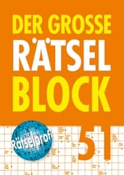 Cover von Der große Rätselblock 51