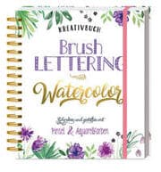 Cover von Kreativbuch Brush Lettering - Watercolor