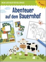 Cover von Mein lustiger Rätselspaß - Abenteuer auf dem Bauernhof