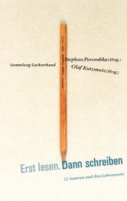 Cover von Erst lesen, dann schreiben