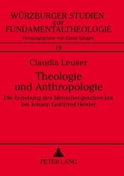 Cover von Theologie und Anthropologie