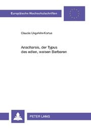 Cover von Anacharsis, der Typus des edlen, weisen Barbaren