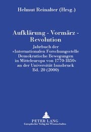 Cover von Aufklärung - Vormärz - Revolution
