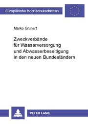 Cover von Zweckverbände für Wasserversorgung und Abwasserbeseitigung in den neuen Bundesländern