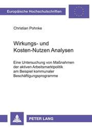 Cover von Wirkungs- und Kosten-Nutzen Analysen