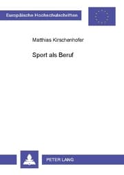 Cover von Sport als Beruf