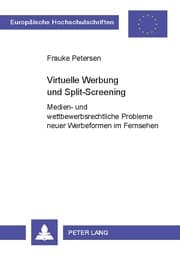 Cover von Virtuelle Werbung und Split-Screening
