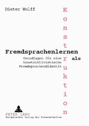 Cover von Fremdsprachenlernen als Konstruktion