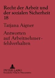 Cover von Antworten auf Arbeitnehmerfehlverhalten