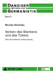 Cover von Verben des Sterbens und des Tötens