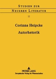 Cover von Autorhetorik