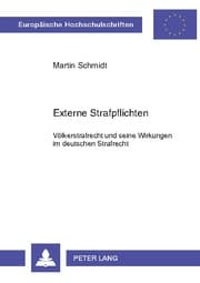 Cover von Externe Strafpflichten