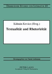 Cover von Textualität und Rhetorizität