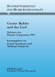 Cover von Gustav Mahler und das Lied