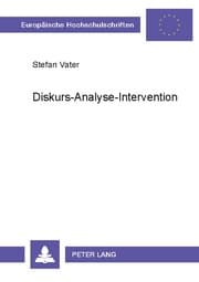 Cover von Diskurs-Analyse-Intervention