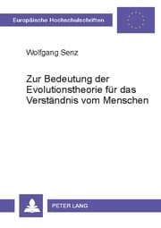 Cover von Zur Bedeutung der Evolutionstheorie für das Verständnis vom Menschen