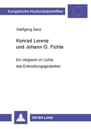 Cover von Konrad Lorenz und Johann G. Fichte