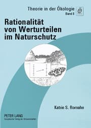 Cover von Rationalität von Werturteilen im Naturschutz