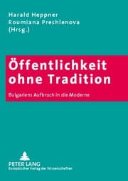 Cover von Öffentlichkeit ohne Tradition
